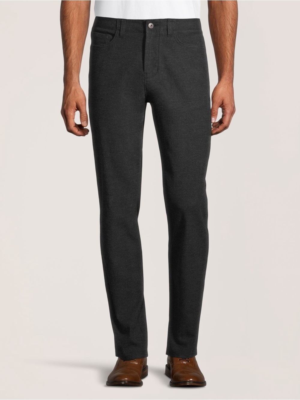 Denver Hayes Stretch 5 Pocket Brushed Chinos